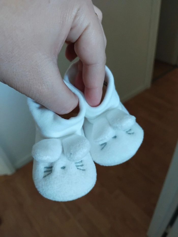 Chaussons bébé 3/6mois - photo numéro 4