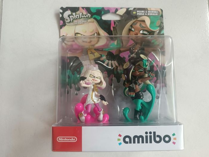 Figurines Amiibo Splatoon Pearl & Marina Nintendo switch