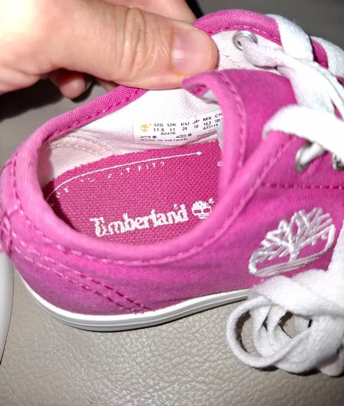 Tennis basket Timberland T29 rose - photo numéro 9