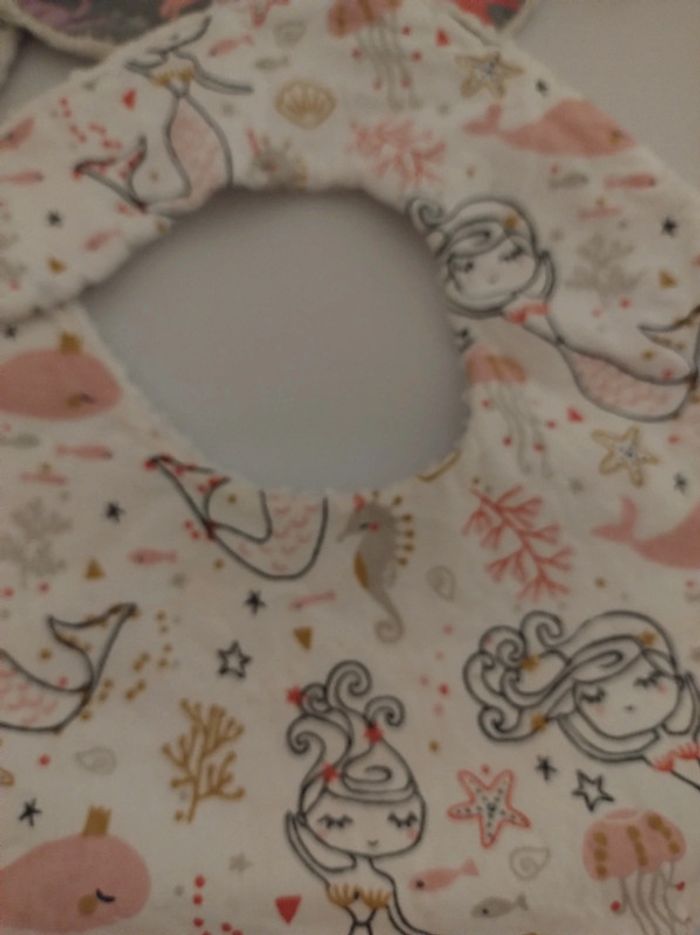 Lot de 3 bavoirs fait main - photo numéro 2