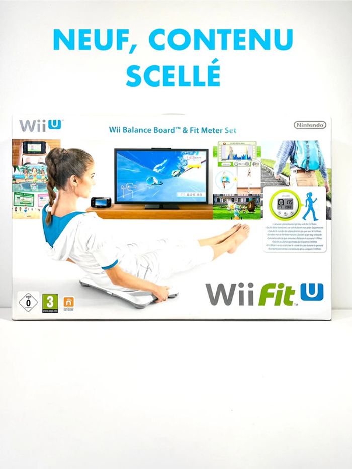 Pack Nintendo Wii U : Wii Fit U neuf