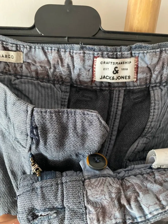 Pantalon chino gris foncé - photo numéro 4