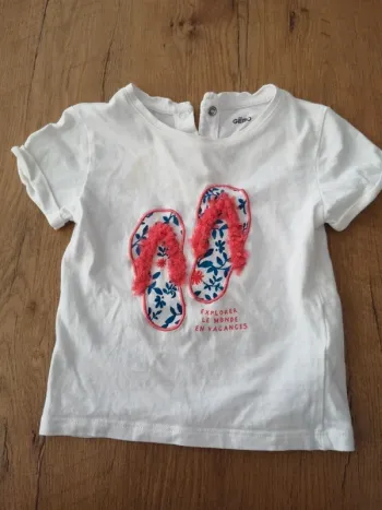 Tee shirt gemo 24m tong