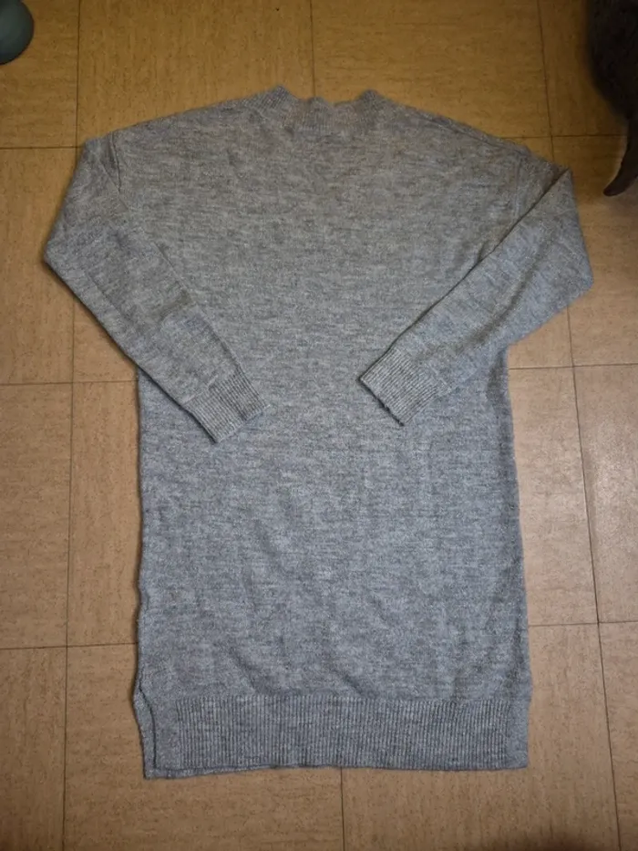 Robe pull pailletée Camaïeu L - photo numéro 3