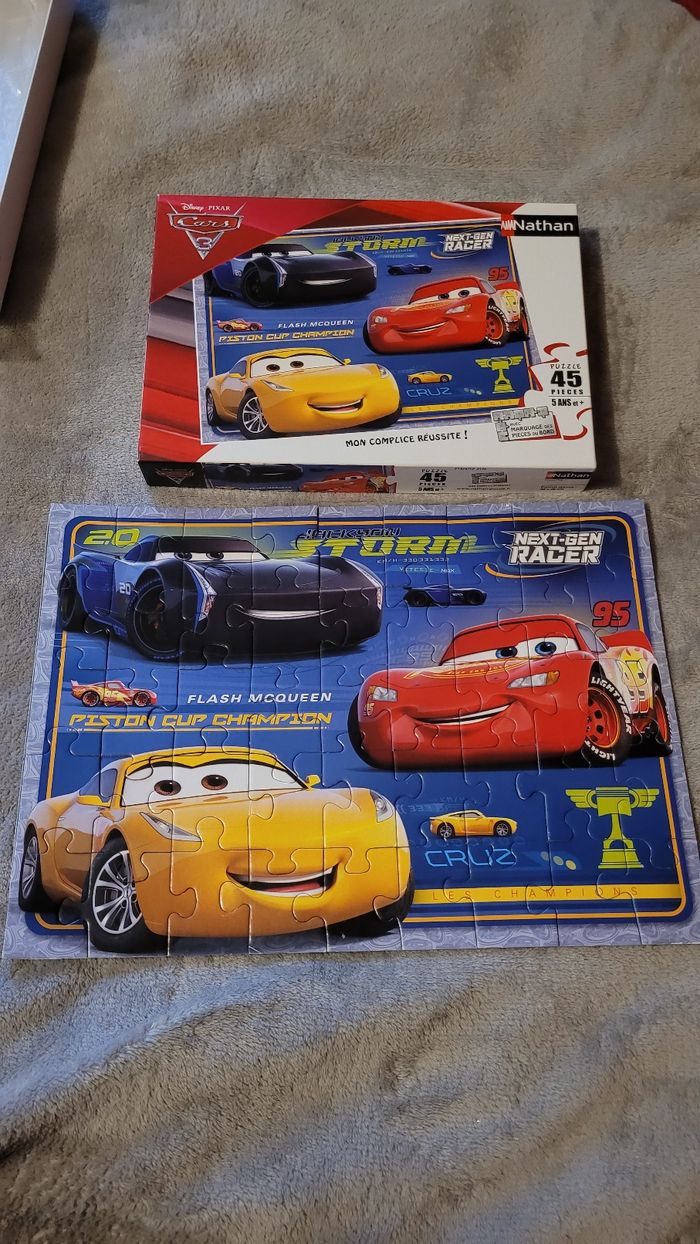 Puzzle Cars 3, 45 pièces 5 ans et + - photo numéro 4