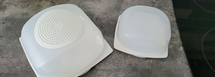 Boîte à fromage tupperware