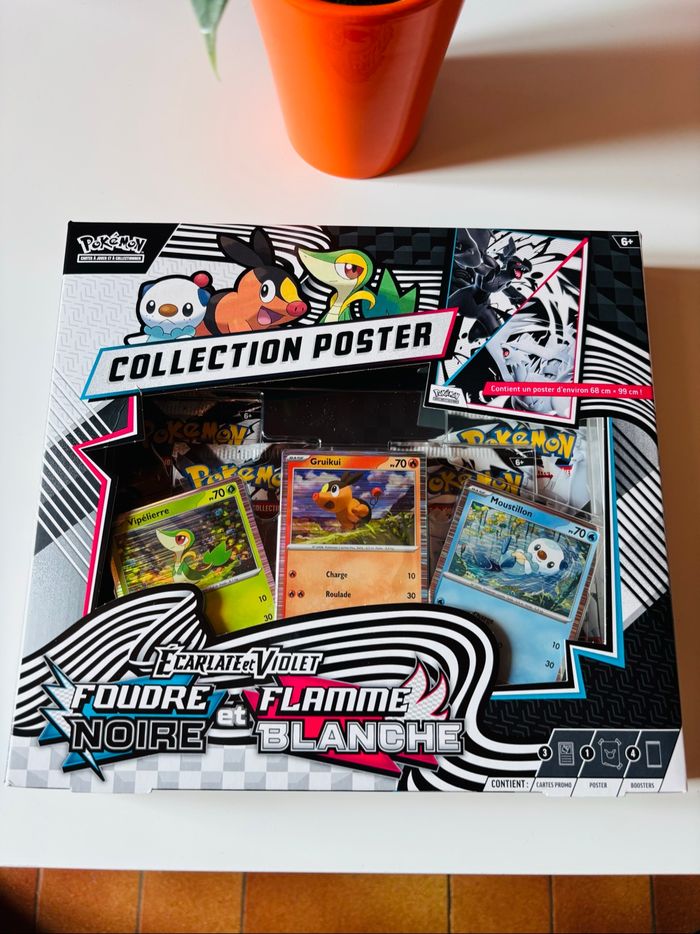 Coffret collection poster 10.5 Flamme Blanche Foudre Noire