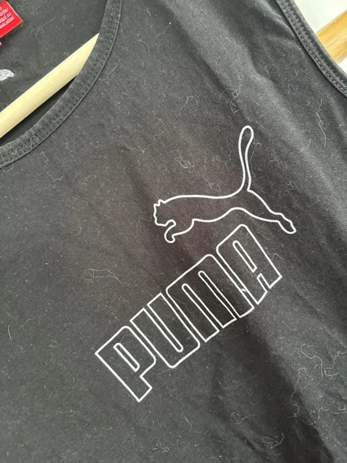 Débardeur noir puma taille M - photo numéro 3
