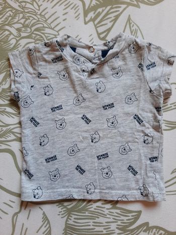 Tee-shirt Winnie l'ourson 1mois
