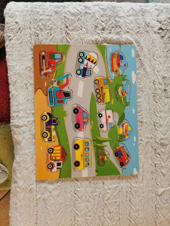 Puzzle encastrable xxl