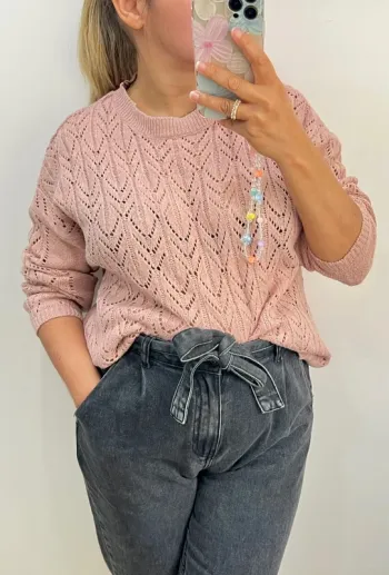 Pull Maille Ajourée  157