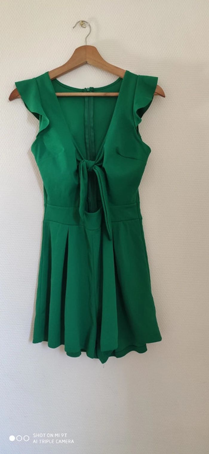 💄Combishort verte - photo numéro 4