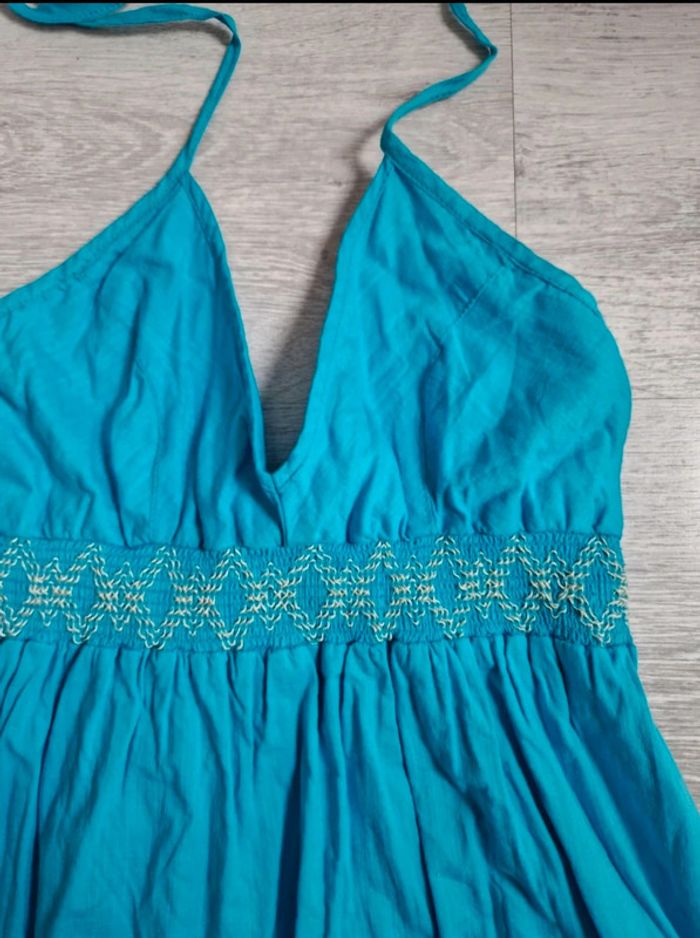 Superbe robe turquoise Tommy Hilfiger XS - photo numéro 2