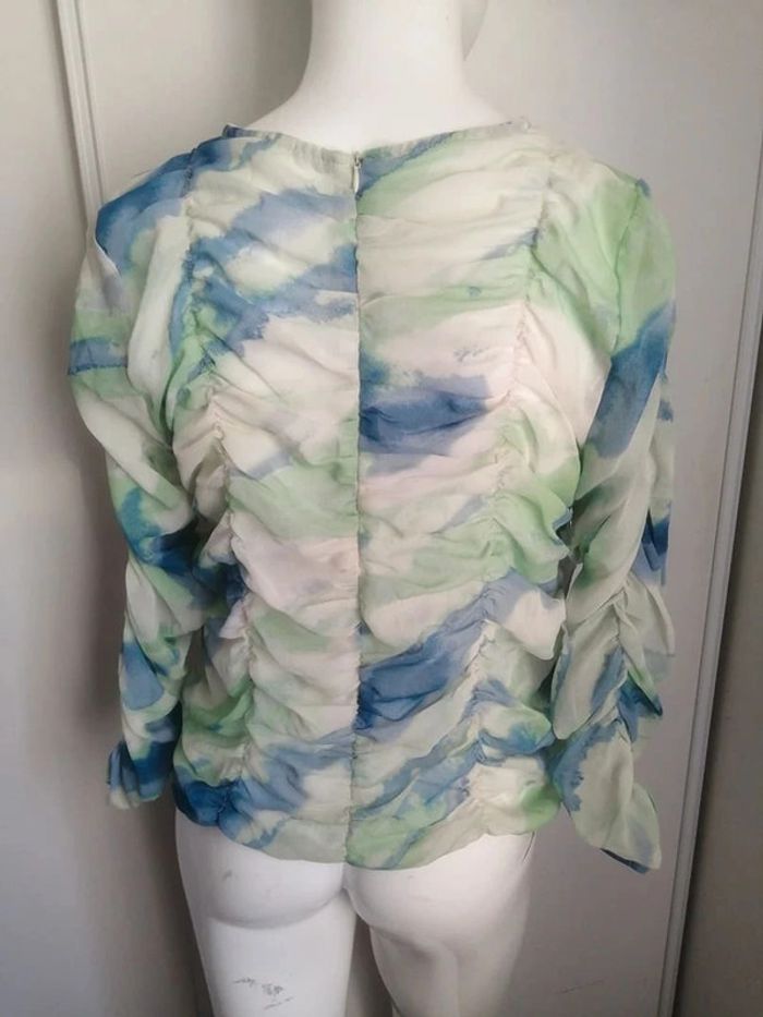 autre haut et t-shirt sans marque bleu clair taille S - photo numéro 2