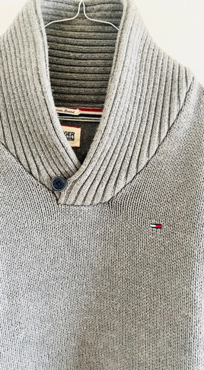 Pull gris Tommy Hilfiger - photo numéro 3