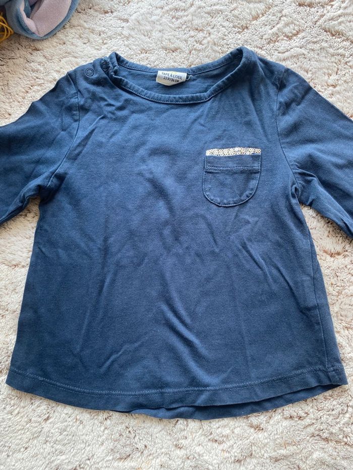Joli t shirt grandes manches Tape à l’œil 23 mois - photo numéro 2