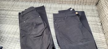 Lot de 2 pantalons Camaieu Zara noirs 36