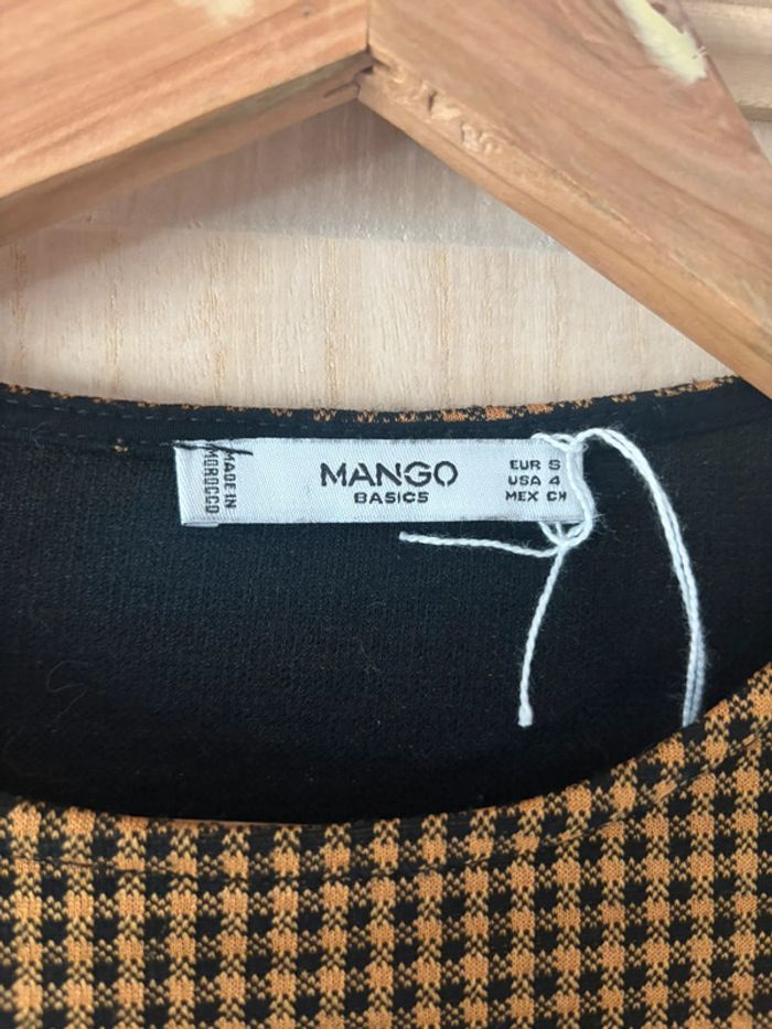 Robe Mango pied de poule taille S - photo numéro 3
