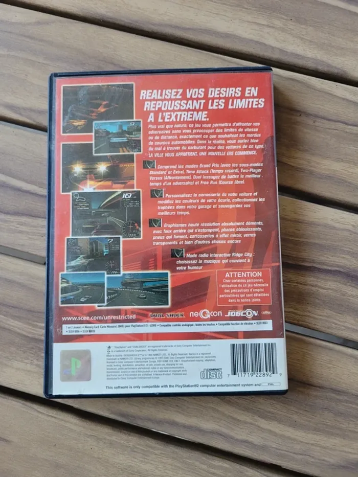 Jeu PlayStation 2 , ridge racer 5 - photo numéro 2