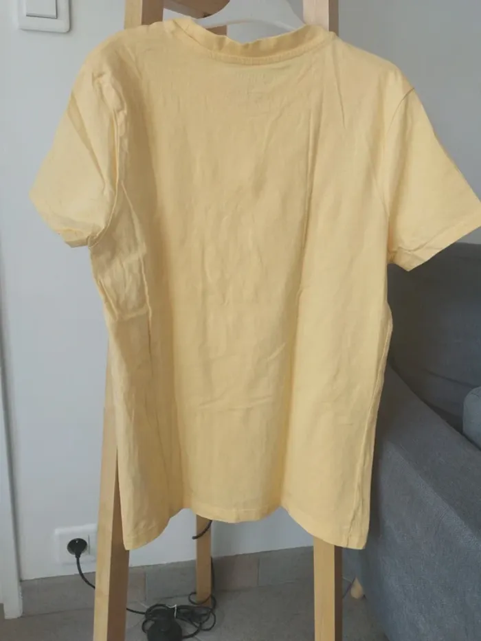 Tee shirt jaune Primark XS - photo numéro 4