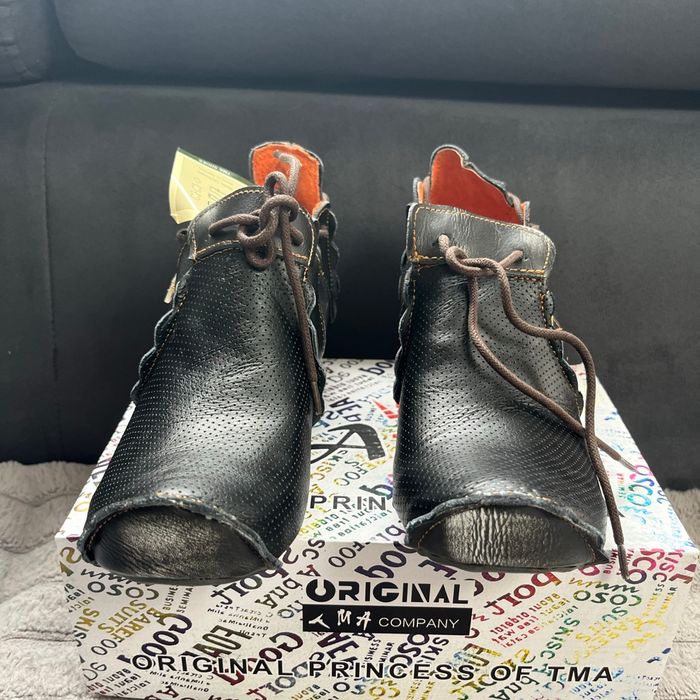 Chaussures en cuir Maïa noires - photo numéro 5