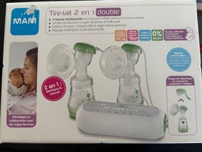 Tire lait électrique double pompage