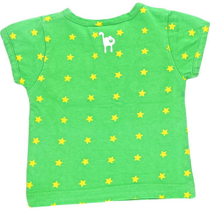 T-Shirt à manches courtes 6 mois en coton La Queue du Chat - photo numéro 2