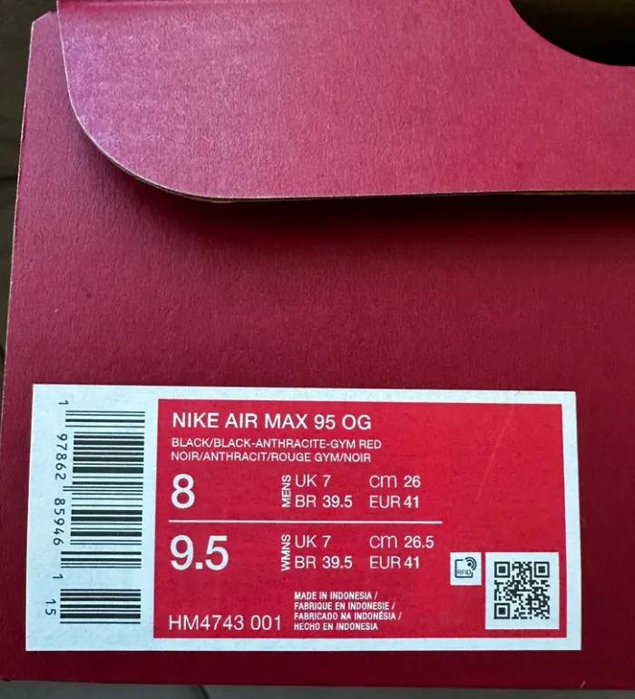 Nike air Max 95 X Levis T41 - photo numéro 6