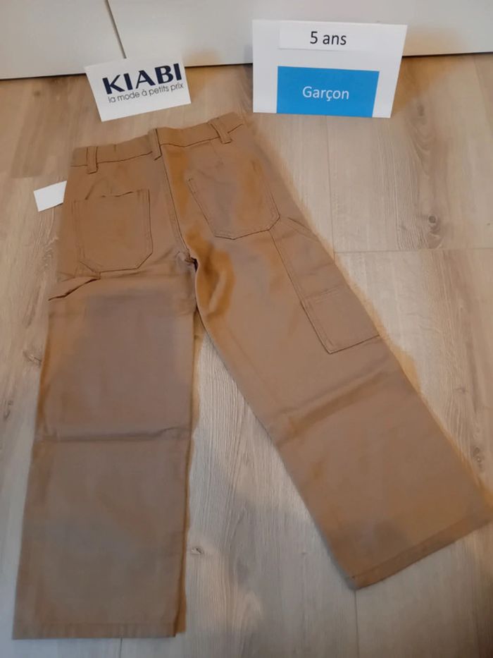 Pantalon toile garçon 5 ans Kiabi - photo numéro 3