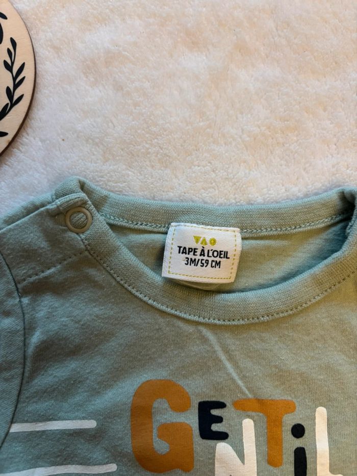 Tee shirt tape à l’œil 3 mois - photo numéro 2