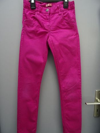 Pantalon rose fuchsia 10 ans