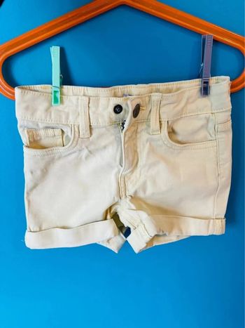 Short taille ajustable jaune clair 6 ans la halle