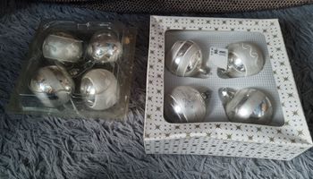 Lot boules de Noël Vintage