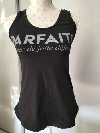 Débardeur à message 36