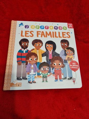 Livre j'apprends les familles