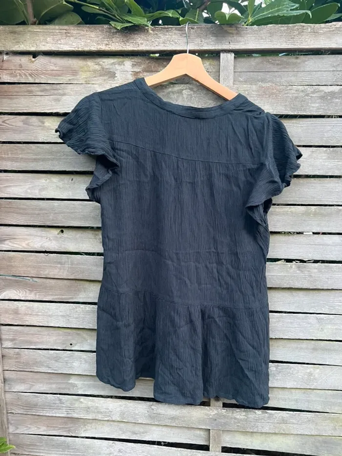 Blouse noire Promod – Taille estimée M – Très bon état - photo numéro 2
