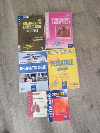 Lot livre médecine
