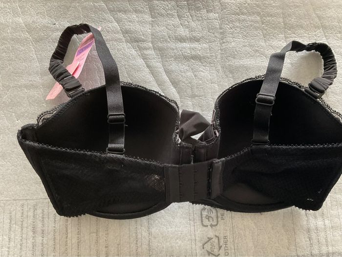 Soutien-gorge noir et rose Affinitas neuf - photo numéro 6