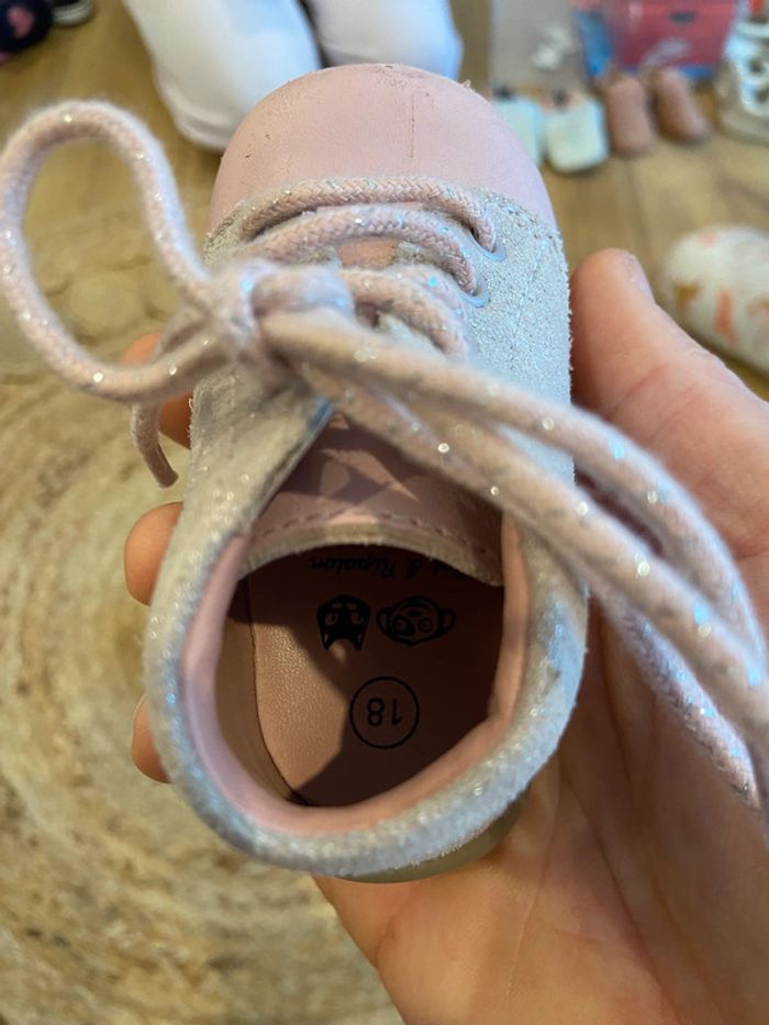 Chaussures bébé fille taille 18 Pat & Ripaton - photo numéro 4