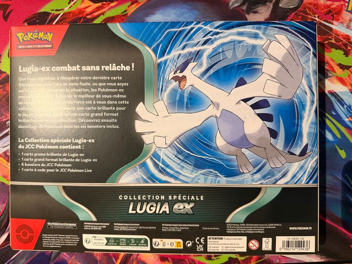 Collector spéciale Lugia ex fR neuve parfaitement scellée - photo numéro 2