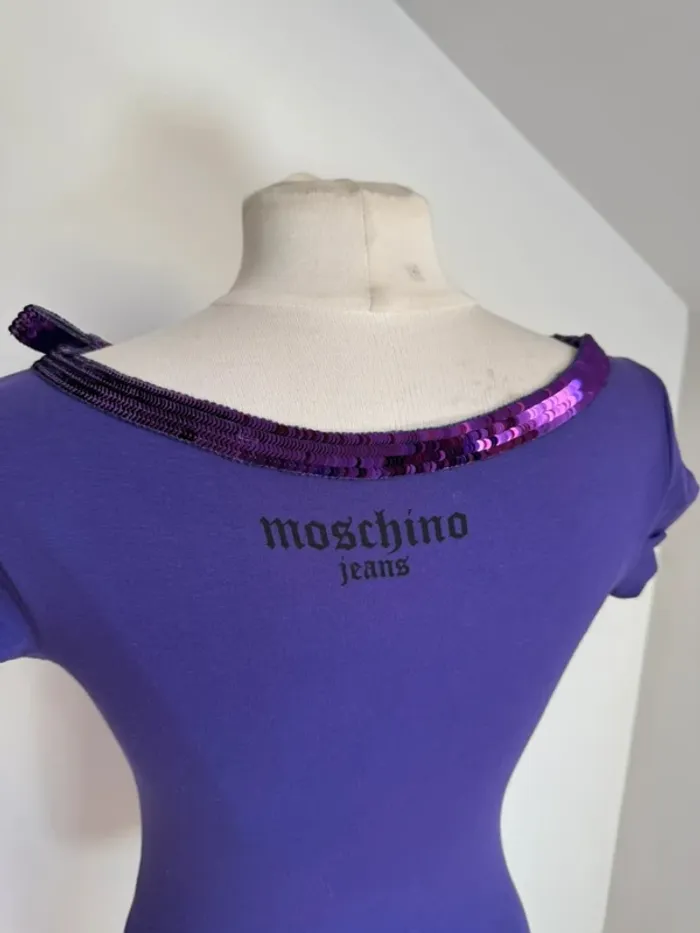 Superbe T Shirt Moschino Jeans vintage 🌸 36 S - photo numéro 7