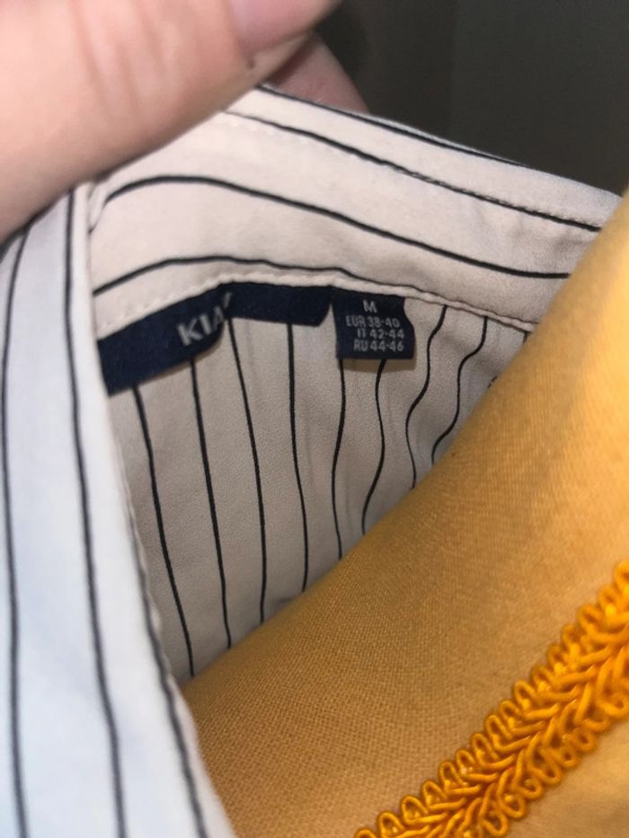 Chemise fluide rayé kiabi taille M - photo numéro 4