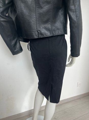 jupe taille haute  noire