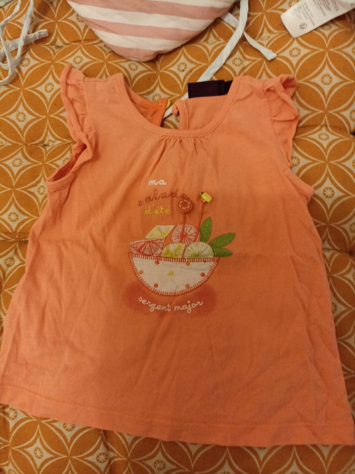 Tee-shirt manches courtes Sergent major 18 mois