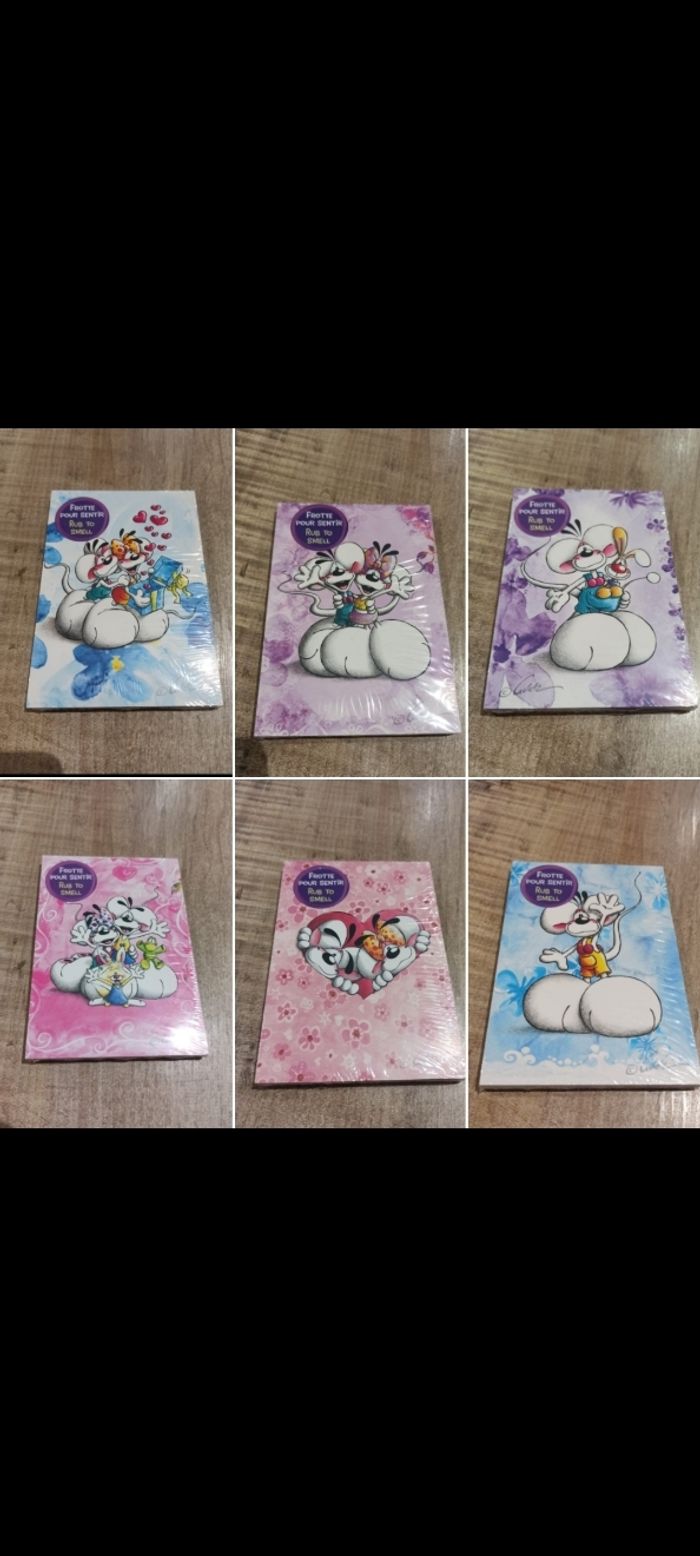 Lot de 6 blocs A6 neuf OVP emballés blister