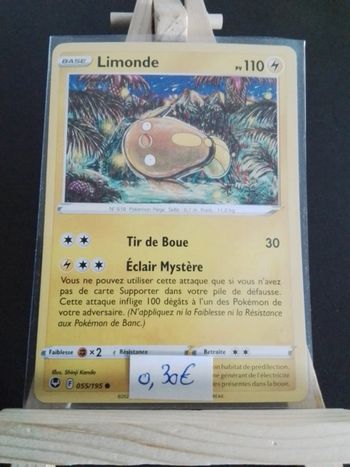 Carte Pokémon Limonde 55/195