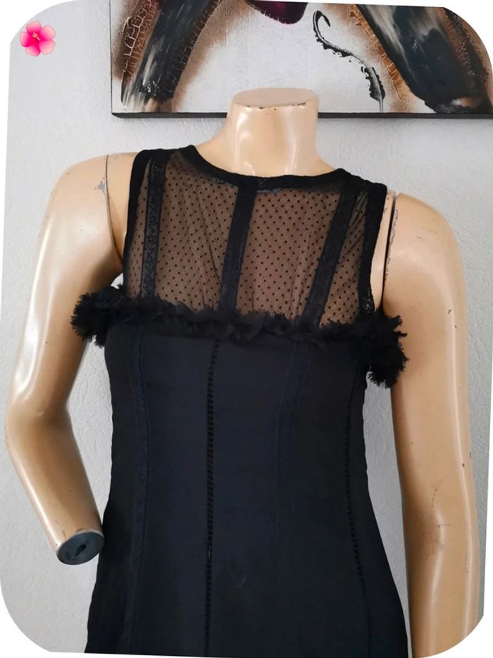 très belle robe taille soirée xs Ddp noir - photo numéro 10