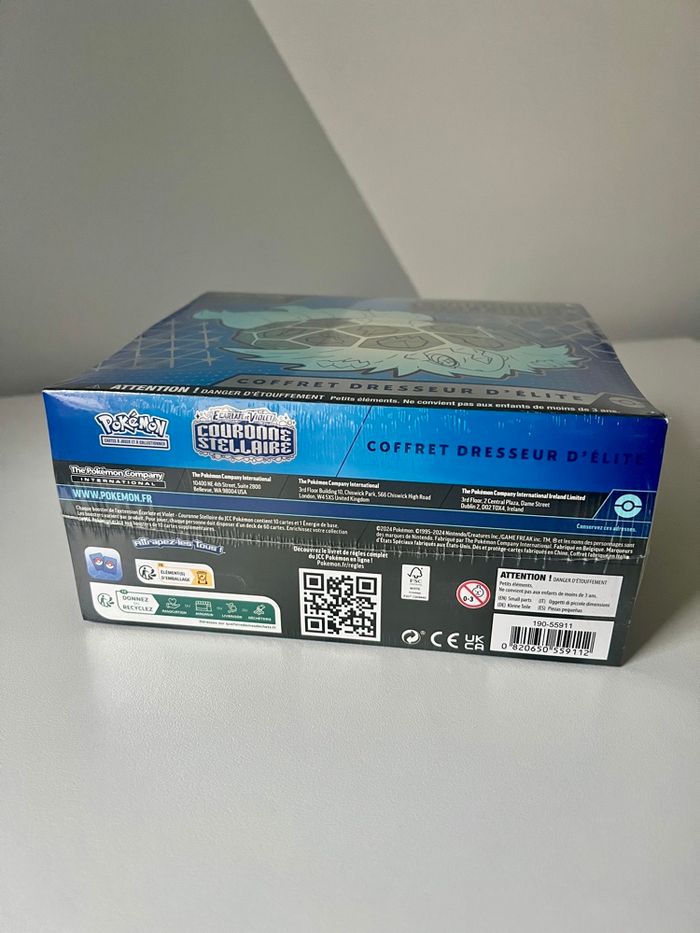Etb coffret dresseur d’élite couronne stellaire ev07 ev7 cartes Pokémon - photo numéro 5