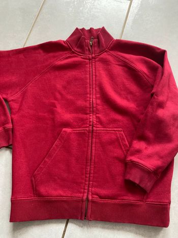 Gilet zippé 10 ans