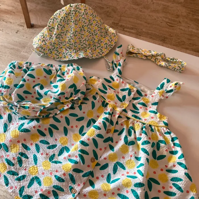 Robe citron 23 mois Obaïdi